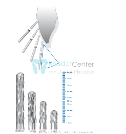 Picture for category CRWN CUTTER BURS